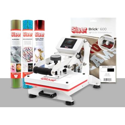 SISER Craft Press Go! Special Effect Pressa a Caldo con Kit Effetti 3D SISER Craft Press Go! Special Effect Pressa a Caldo con Kit Effetti 3D