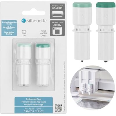 Silhouette America Kit di 2 strumenti di goffratura per Silhouette Cameo 5 e Silhouette Curio 2 Silhouette America Kit di 2 strumenti di goffratura per Silhouette Cameo 5 e Silhouette Curio 2