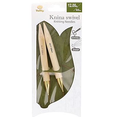 Tulip Knina Swivel Ferri da Maglia 60 cm 12 mm Tulip Knina Swivel Ferri da Maglia 60 cm 12 mm