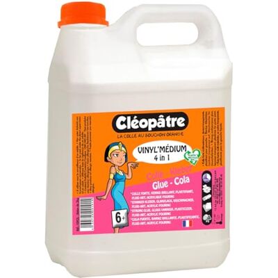 Cleopatre Vinyl 'Medium – Tanica di colla, 2 L Cleopatre Vinyl 'Medium – Tanica di colla, 2 L