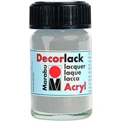 Marabu Decorlack Acryl 15 ml Argento Marabu Decorlack Acryl 15 ml Argento
