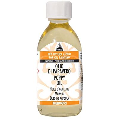 Maimeri - – 656 Mohnöl, 250 ml, für Ölmalerei, Multicolore, part_B00LUALPLM Maimeri - – 656 Mohnöl, 250 ml, für Ölmalerei, Multicolore, part_B00LUALPLM