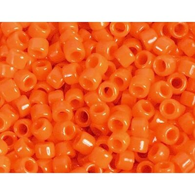 TOHO Perline giapponesi cilindro Treasure opaco arancione 1,8mm.11/0 100gr. TOHO Perline giapponesi cilindro Treasure opaco arancione 1,8mm.11/0 100gr.