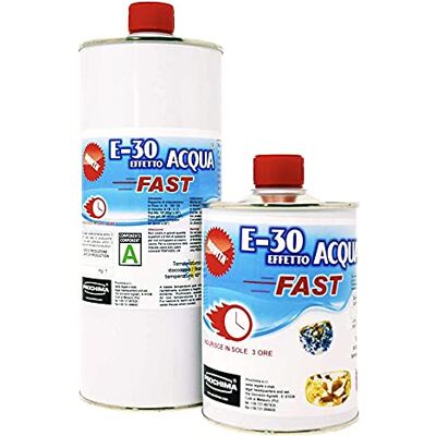 PROCHIMA RESINA EPOSSIDICA TRASPARENTE, E-30 FAST A+B, Certificata Atossica, 1600 GR PROCHIMA RESINA EPOSSIDICA TRASPARENTE, E-30 FAST A+B, Certificata Atossica, 1600 GR