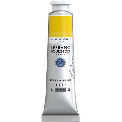 Lefranc Bourgeois Óleo Extra Fino Tubo Alta Qualità Di Artista Giallo Giapponese Chiaro 40 ML Lefranc Bourgeois Óleo Extra Fino Tubo Alta Qualità Di Artista Giallo Giapponese Chiaro 40 ML