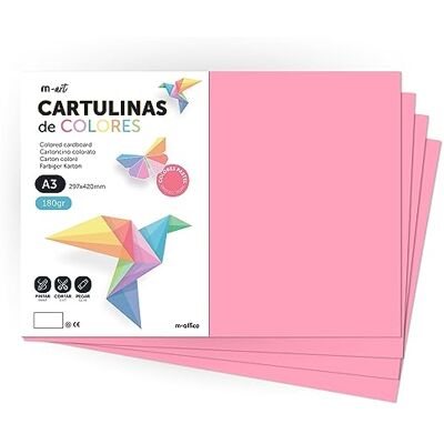 M-Office - Cartoncino A4 180g Crema - Cartoncino M-Office - Cartoncino A4 180g Crema - Cartoncino