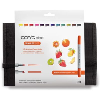 Copic Ciao Set di 12 portafogli Copic Ciao Set di 12 portafogli