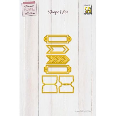 Nellie's Choice Linguette, Etichette, 7.20 x 12.80 cm, 9 Fustelle da Taglio, per Creare Biglietti, Natale, Scrapbooking, Fai da Te, DIY, Giallo, 7,20 x 12,80 cm Nellie's Choice Linguette, Etichette, 7.20 x 12.80 cm, 9 Fustelle da Taglio, per Creare Biglietti, Natale, Scrapbooking, Fai da Te, DIY, Giallo, 7,20 x 12,80 cm
