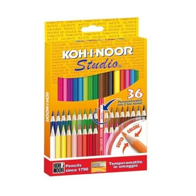 Koh-I-Noor DH3336 Matite Colorate, 36 Pezzi Koh-I-Noor DH3336 Matite Colorate, 36 Pezzi
