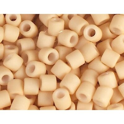 TOHO Perline giapponesi cilindro Treasure opaco carne 3,3mm.8/0 100gr. TOHO Perline giapponesi cilindro Treasure opaco carne 3,3mm.8/0 100gr.