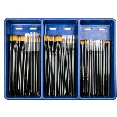 Royal & Langnickel 72 PZ Majestic RND & Flat Box Royal & Langnickel 72 PZ Majestic RND & Flat Box