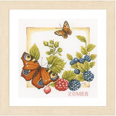Lanarte Kit Punto Croce Contato ESTATE Decorativi Per Pareti ca. 25 x 25 cm Set Fai Da Te Creativo Adulti Ricamo Casa Decor Arte Da Parete Kit Per Hobby Cross Stitch Lanarte Kit Punto Croce Contato ESTATE Decorativi Per Pareti ca. 25 x 25 cm Set Fai Da Te Creativo Adulti Ricamo Casa Decor Arte Da Parete Kit Per Hobby Cross Stitch