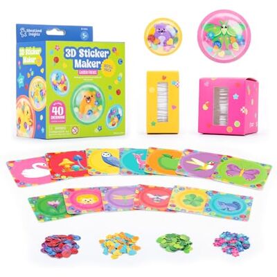 Educational Insights Learning Resources Kit Ricarica Sticker 3D Garden – Gioco Creativo Bambini, Crea Adesivi, attività Senza Colla, Compatibile con Macchina, 5+ Educational Insights Learning Resources Kit Ricarica Sticker 3D Garden – Gioco Creativo Bambini, Crea Adesivi, attività Senza Colla, Compatibile con Macchina, 5+
