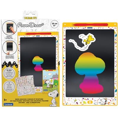Lexibook , Peanuts Snoopy Tavoletta da Disegno E-Ink Multicolore da 11 Pollici, Schermo sensibile alla Pressione, Cancellazione con Un Tocco, Blocco cancellazione, Multicolore, Lexibook , Peanuts Snoopy Tavoletta da Disegno E-Ink Multicolore da 11 Pollici, Schermo sensibile alla Pressione, Cancellazione con Un Tocco, Blocco cancellazione, Multicolore,