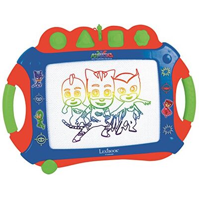Lexibook Lavagnetta da Disegno PJ Masks, 4 Tipi di stampi magnetici, Maniglie, Blu/Verde/Arancione Lexibook Lavagnetta da Disegno PJ Masks, 4 Tipi di stampi magnetici, Maniglie, Blu/Verde/Arancione