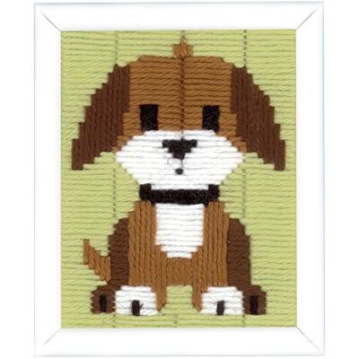 Vervaco Kit Ricamo Principianti Educativo Attività Creative CAGNOLINO MARRONE Canovaccio per Mezzo Punto ca. 12,5 x 16 cm Set Fai Da Te Passatempi Creativi Beginner Long Stitch Embroidery Vervaco Kit Ricamo Principianti Educativo Attività Creative CAGNOLINO MARRONE Canovaccio per Mezzo Punto ca. 12,5 x 16 cm Set Fai Da Te Passatempi Creativi Beginner Long Stitch Embroidery