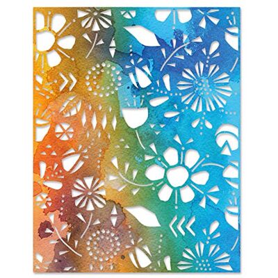 Sizzix Fustella Thinlits Folk Flowers by Tim Holtz Sizzix Fustella Thinlits Folk Flowers by Tim Holtz