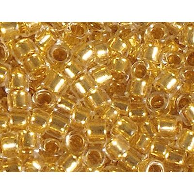 TOHO Perline giapponesi cilindro Treasure autentico oro 1,8 mm.11/0 100 gr. TOHO Perline giapponesi cilindro Treasure autentico oro 1,8 mm.11/0 100 gr.