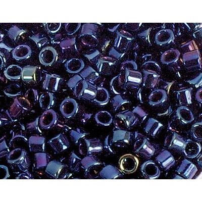 TOHO Perline giapponesi cilindro Treasure metallico blu multicolore 1,8 mm.11/0 100 gr. TOHO Perline giapponesi cilindro Treasure metallico blu multicolore 1,8 mm.11/0 100 gr.