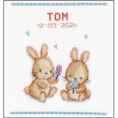 Vervaco Kit Punto Croce Contato FESTA DEL GELATO Annuncio Nascita Punto Croce ca. 19 x 21 cm Regalo Personalizzato Set Fai Da Te Attività Creative Adulti Benvenuto Bambino Cross Stitch Vervaco Kit Punto Croce Contato FESTA DEL GELATO Annuncio Nascita Punto Croce ca. 19 x 21 cm Regalo Personalizzato Set Fai Da Te Attività Creative Adulti Benvenuto Bambino Cross Stitch