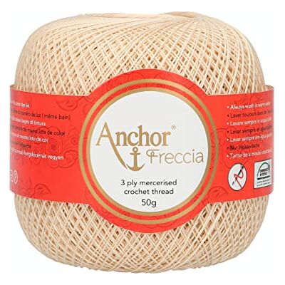 Anchor Freccia, Stärke: 16, Aufmachung: 50g, Lauflänge: 385m, beige Anchor Freccia, Stärke: 16, Aufmachung: 50g, Lauflänge: 385m, beige