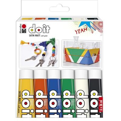 MARABU Modello Set di Colori Acrilici Vari MARABU Modello Set di Colori Acrilici Vari