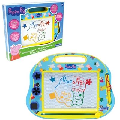 Lexibook , Peppa Pig, Lavagna Magica Multicolore, 3 timbri magnetici e Pennino Inclusi, Gioco Artistico e Creativo per disegnare a Colori, Blu/Giallo, Lexibook , Peppa Pig, Lavagna Magica Multicolore, 3 timbri magnetici e Pennino Inclusi, Gioco Artistico e Creativo per disegnare a Colori, Blu/Giallo,
