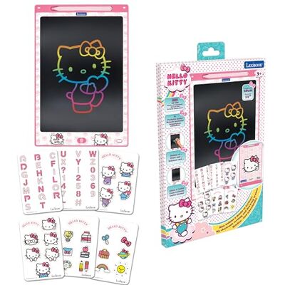 Lexibook , Hello Kitty, Lavagnetta Magica, Gioco Artistico e Creativo per Ragazze e Ragazzi, Disegni Multicolori, Schermo 28 cm, Include 1 Stilo e 6 Mascherine, Rosa, Lexibook , Hello Kitty, Lavagnetta Magica, Gioco Artistico e Creativo per Ragazze e Ragazzi, Disegni Multicolori, Schermo 28 cm, Include 1 Stilo e 6 Mascherine, Rosa,