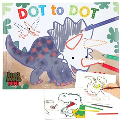 Depesche LIBRO DE COLOREAR PUNTO DINO WORLD Depesche LIBRO DE COLOREAR PUNTO DINO WORLD