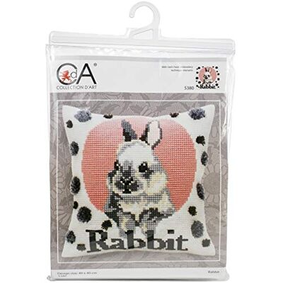 ART NEEDLEPOINT KIT CONIGLIO, taglia unica ART NEEDLEPOINT KIT CONIGLIO, taglia unica