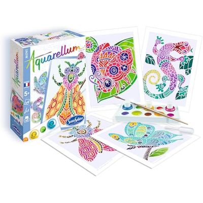 Sentosphère AQUARELLUM Zentangle 4 tavole Sentosphère AQUARELLUM Zentangle 4 tavole