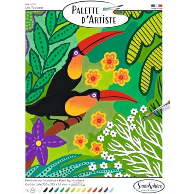 Sentosphère Tavolozza d'artista Les Toucans Sentosphère Tavolozza d'artista Les Toucans