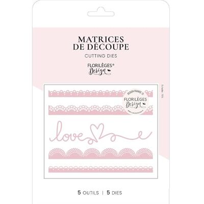 Set di fustelle Florilèges Design Jolies dentelles - Dies set Set di fustelle Florilèges Design Jolies dentelles - Dies set