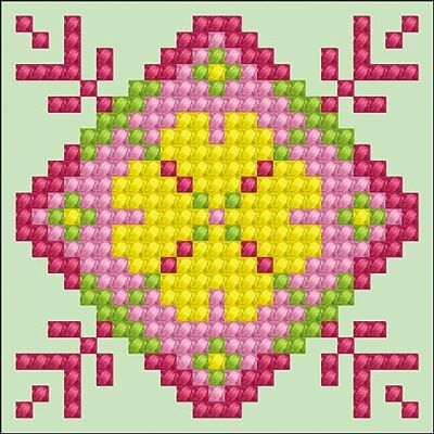 DIAMOND DOTZ Kit per Pittura a Mosaico con Motivo Mandala Patchwork per Adulti, Kit per Diamond Art, Un Kit Creativo Rilassante con Gemme Dotz 7,6 x 7,6 cm DIAMOND DOTZ Kit per Pittura a Mosaico con Motivo Mandala Patchwork per Adulti, Kit per Diamond Art, Un Kit Creativo Rilassante con Gemme Dotz 7,6 x 7,6 cm