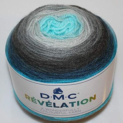 DMC Lanas Revelation Gomitolo di colore turchese cod.204 DMC Lanas Revelation Gomitolo di colore turchese cod.204