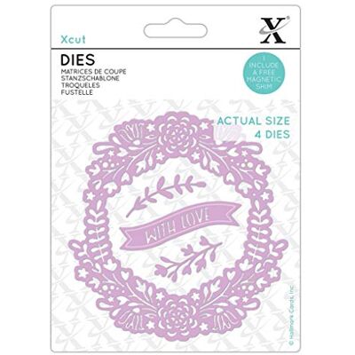 Xcut Fustelle per scrapbooking, taglia unica Xcut Fustelle per scrapbooking, taglia unica