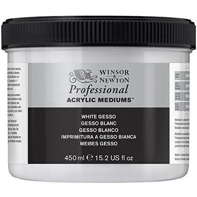 Winsor & Newton WN Additivo Artists Acrilico 474ml Gesso Bianco Winsor & Newton WN Additivo Artists Acrilico 474ml Gesso Bianco