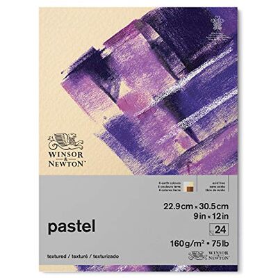 Winsor & Newton Carta Pastello, Colori della Terra, 22,9x30,5cm-24 Blatt Pastellpapier-Erdfarben Winsor & Newton Carta Pastello, Colori della Terra, 22,9x30,5cm-24 Blatt Pastellpapier-Erdfarben