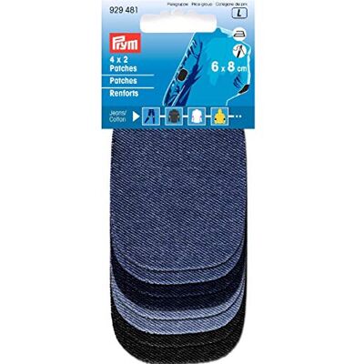 Prym , Ferro e Cucire Mini Jean Toppe, Blu Prym , Ferro e Cucire Mini Jean Toppe, Blu