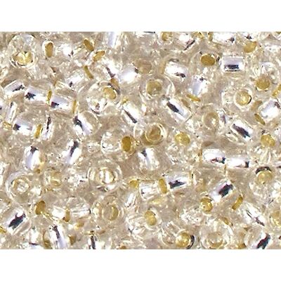 TOHO Perline giapponesi rocaille argento bianco 2,2 mm.11/0 100 gr. TOHO Perline giapponesi rocaille argento bianco 2,2 mm.11/0 100 gr.