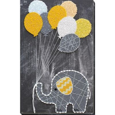 ART Kit da Ricamo per Punto Perlato, Cotone, Multicolore, 32 x 19 cm ART Kit da Ricamo per Punto Perlato, Cotone, Multicolore, 32 x 19 cm