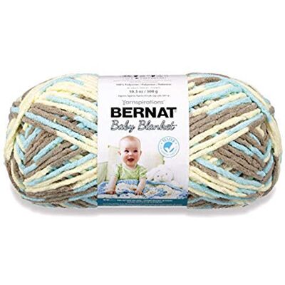 Bernat Baby Blanket -300G- Beach Babe Bernat Baby Blanket -300G- Beach Babe