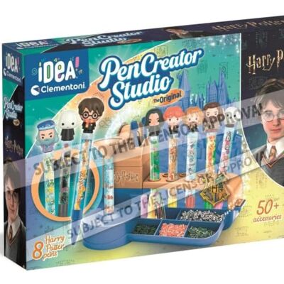 Clementoni Idea Harry Potter Laboratorio delle Penne, Pen Creator Studio Kit Creativo Bambini 6+ Anni, Crea e Personalizza 8 Penne con Topper e Decorazioni, Clementoni Idea Harry Potter Laboratorio delle Penne, Pen Creator Studio Kit Creativo Bambini 6+ Anni, Crea e Personalizza 8 Penne con Topper e Decorazioni,