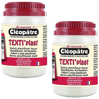 Cléopâtre Texti'Plasts Set di 2 panni in tela cerata, 250 g Cléopâtre Texti'Plasts Set di 2 panni in tela cerata, 250 g