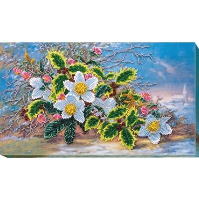 ART Kit da Ricamo per Punto Perlato, Cotone, Multicolore, 21 x 19 cm ART Kit da Ricamo per Punto Perlato, Cotone, Multicolore, 21 x 19 cm