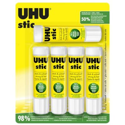 UHU - Stic Colle 5 x 21 g - Colla Stick UHU - Stic Colle 5 x 21 g - Colla Stick