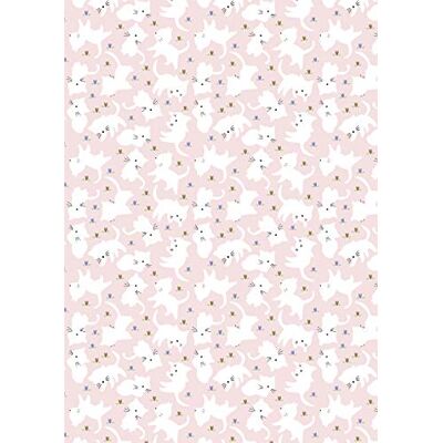 décopatch RIF Confezione di Carta con Motivo Gatto Rosa Ogni Foglio 30 x 40 cm, Confezione da 20 Fogli di Carta Meglio utilizzato con Colla e Vernice Décopach, Multicolore décopatch RIF Confezione di Carta con Motivo Gatto Rosa Ogni Foglio 30 x 40 cm, Confezione da 20 Fogli di Carta Meglio utilizzato con Colla e Vernice Décopach, Multicolore