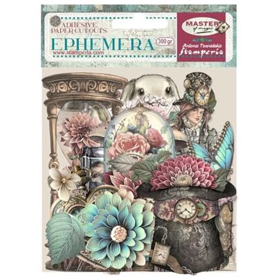 Stamperia Ephemera for Scrapbooking, Albums, Card Making, Bullet Journalling and More, Adhesive Paper Cut Outs, Easy to Apply, Perfect for Hobbies, Crafts, and Gifting (Master of Magic) Stamperia Ephemera for Scrapbooking, Albums, Card Making, Bullet Journalling and More, Adhesive Paper Cut Outs, Easy to Apply, Perfect for Hobbies, Crafts, and Gifting (Master of Magic)