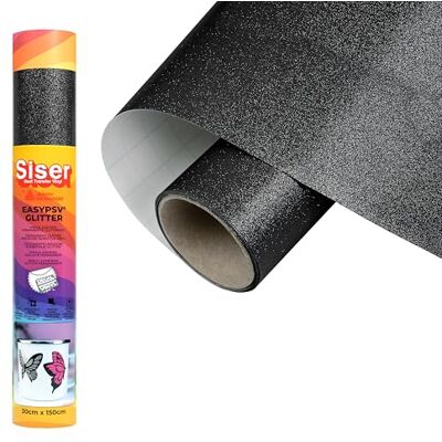 SISER EasyPSV Glitter Vinile Adesivo Permanente Glitterato Night Sky 150 x 30 cm, Per Personalizzare Oggetti e Superfici Rigide, Compatibile Con Plotter Da Taglio SISER EasyPSV Glitter Vinile Adesivo Permanente Glitterato Night Sky 150 x 30 cm, Per Personalizzare Oggetti e Superfici Rigide, Compatibile Con Plotter Da Taglio