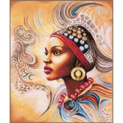 Lanarte - Africa - 38x47 cm - Kit punto croce Lanarte - Africa - 38x47 cm - Kit punto croce